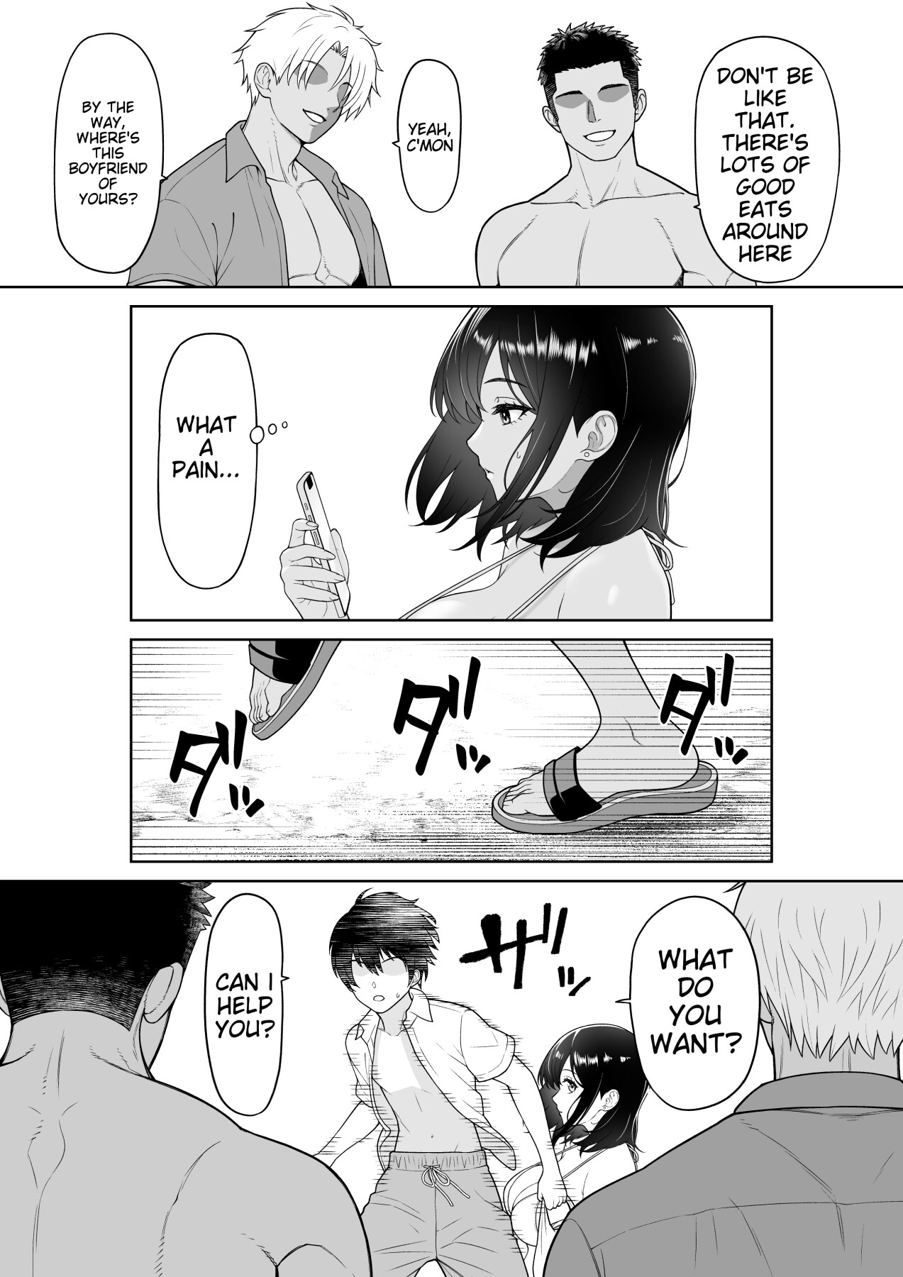 Hentai Manga Comic-In That Summer Day, My Girlfriend Was Taken From Me-Read-7
